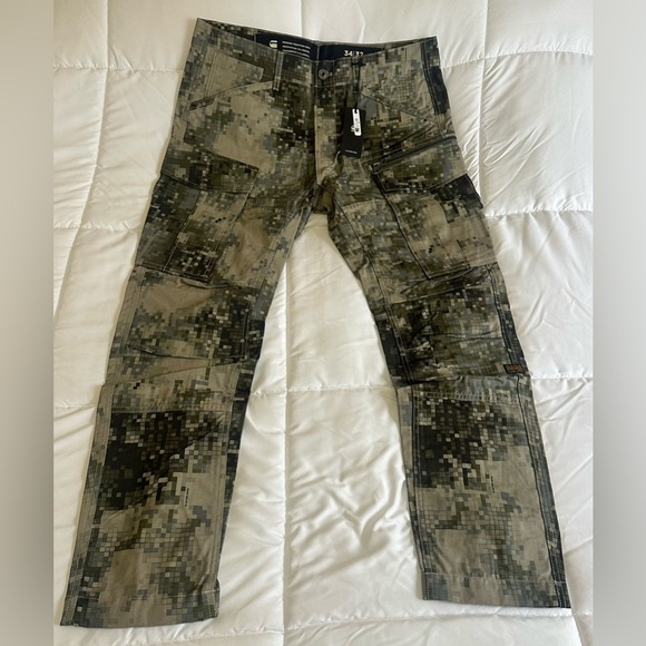 NWTs Men’s G-Star ROVIC ZIP 3D REGULAR TAPERED JEANS Sz 34 x 32 - Picture 1 of 6